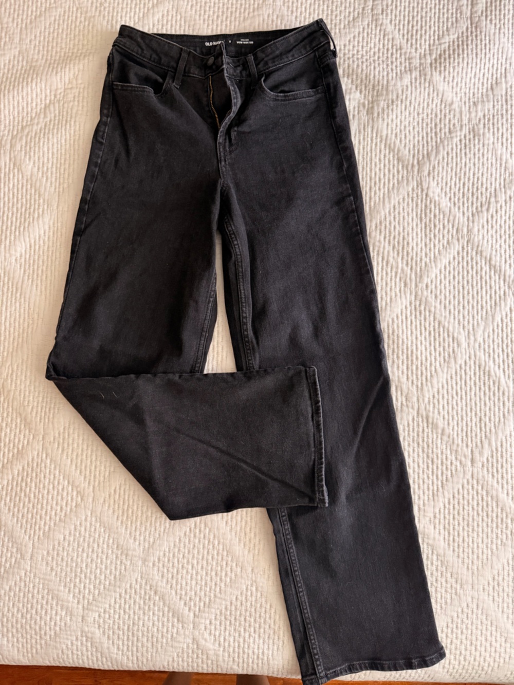 Old Navy Black Wide Leg Jeans